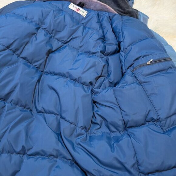 Vintage LL Bean Heavy Down Parka Made in USA Men Size Large - Picture 2 of 9